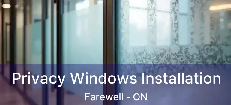  Privacy Windows Installation Farewell - ON