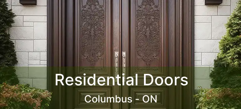  Residential Doors Columbus - ON