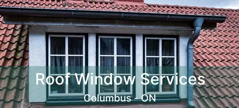  Roof Window Services Columbus - ON