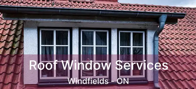  Roof Window Services Windfields - ON