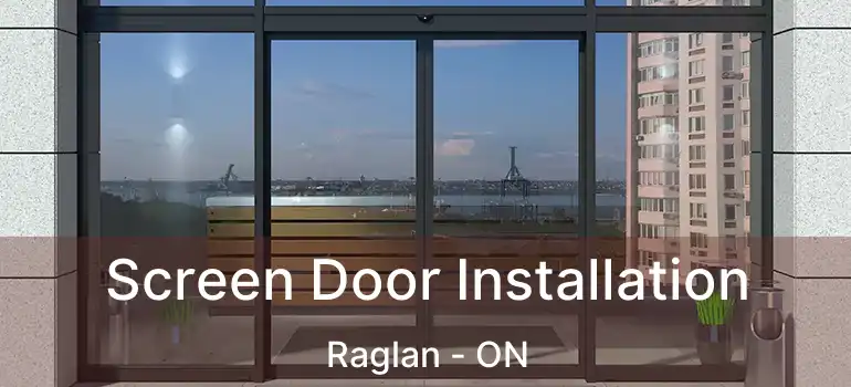  Screen Door Installation Raglan - ON