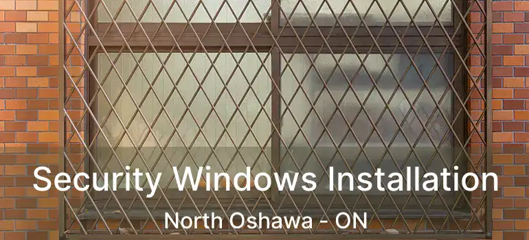  Security Windows Installation North Oshawa - ON