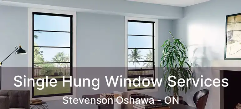  Single Hung Window Services Stevenson Oshawa - ON