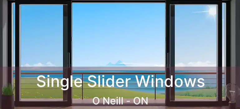  Single Slider Windows O Neill - ON