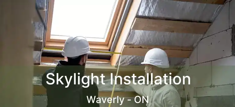  Skylight Installation Waverly - ON