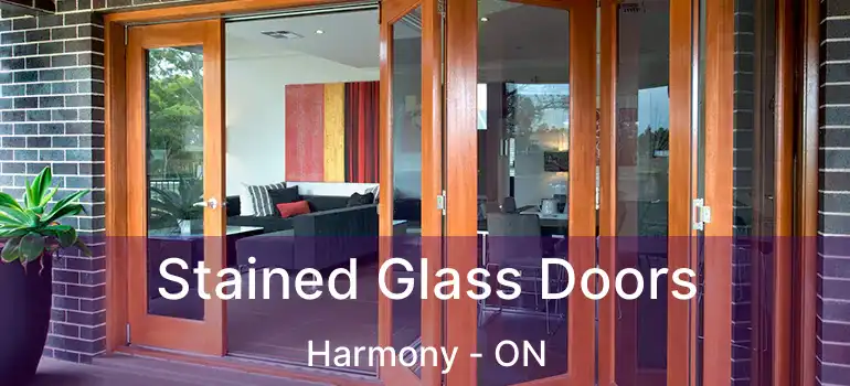  Stained Glass Doors Harmony - ON