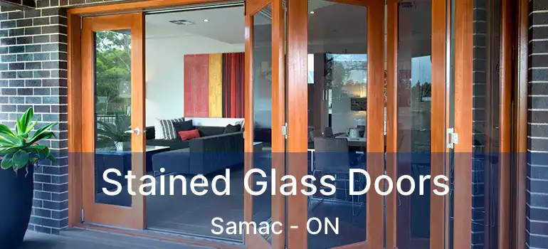  Stained Glass Doors Samac - ON