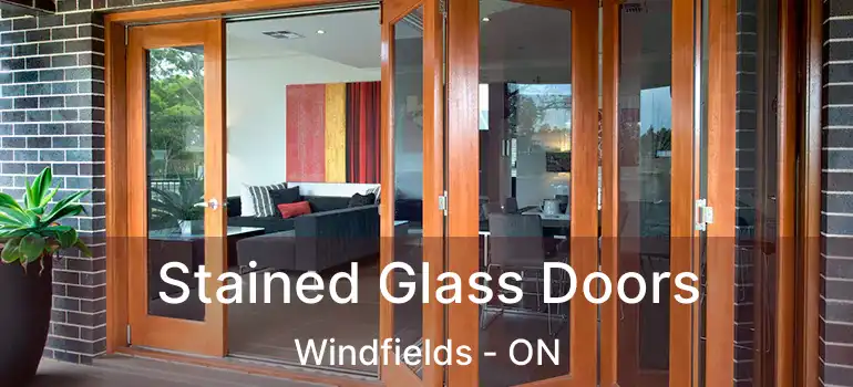  Stained Glass Doors Windfields - ON