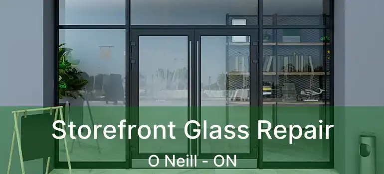  Storefront Glass Repair O Neill - ON