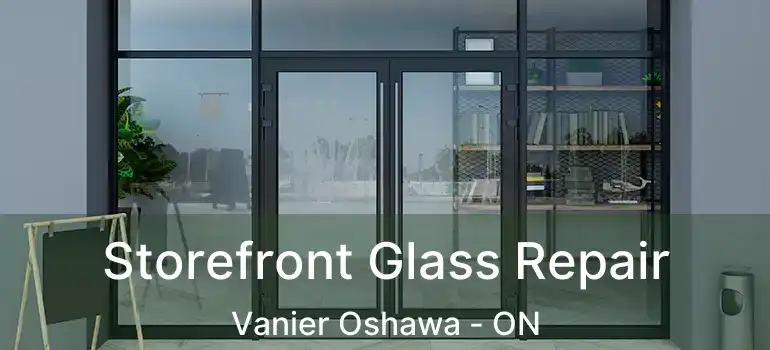  Storefront Glass Repair Vanier Oshawa - ON