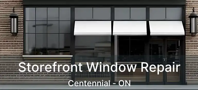  Storefront Window Repair Centennial - ON