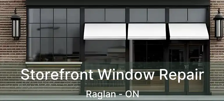  Storefront Window Repair Raglan - ON