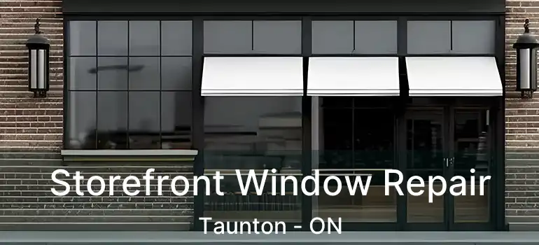  Storefront Window Repair Taunton - ON