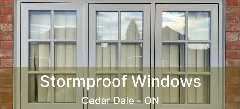  Stormproof Windows Cedar Dale - ON