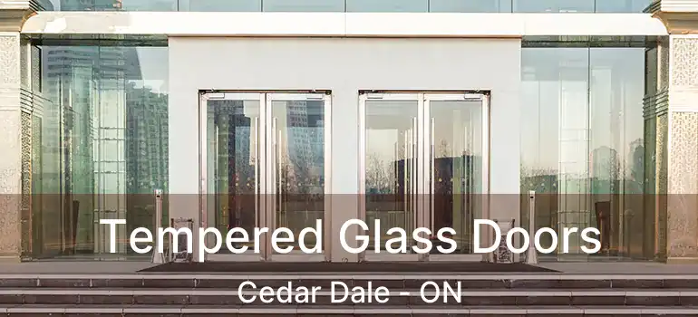  Tempered Glass Doors Cedar Dale - ON