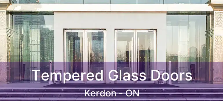  Tempered Glass Doors Kerdon - ON