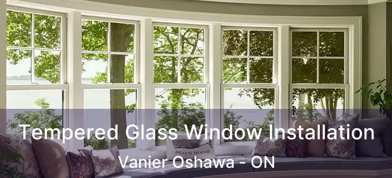  Tempered Glass Window Installation Vanier Oshawa - ON