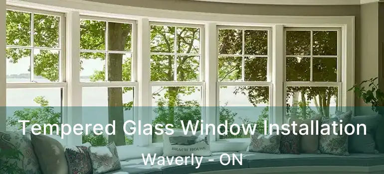  Tempered Glass Window Installation Waverly - ON