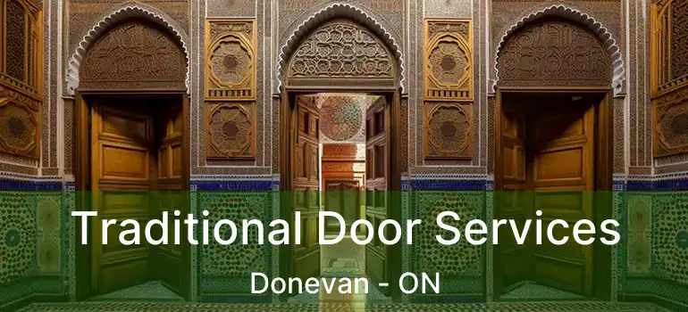  Traditional Door Services Donevan - ON