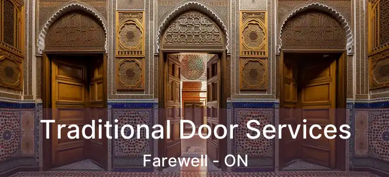  Traditional Door Services Farewell - ON