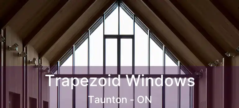  Trapezoid Windows Taunton - ON