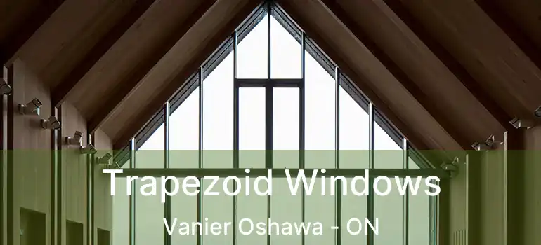  Trapezoid Windows Vanier Oshawa - ON