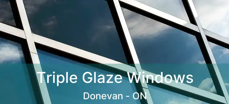  Triple Glaze Windows Donevan - ON