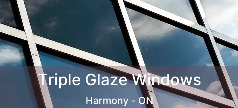  Triple Glaze Windows Harmony - ON