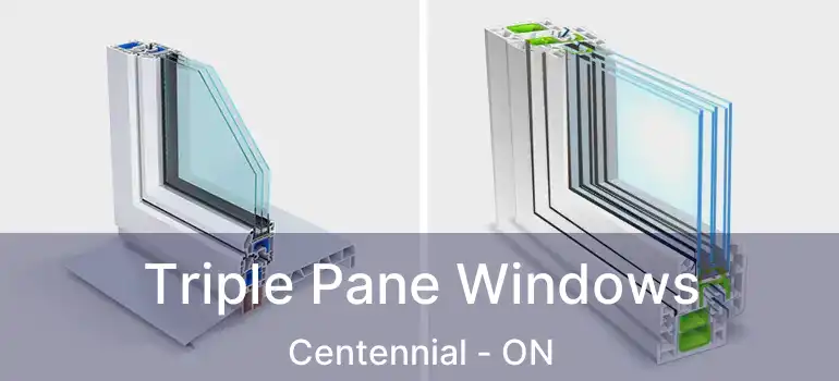  Triple Pane Windows Centennial - ON