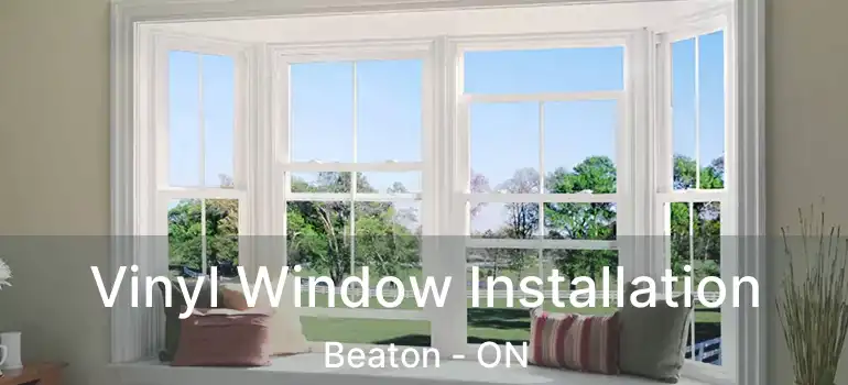  Vinyl Window Installation Beaton - ON