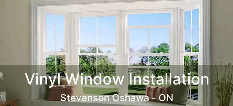  Vinyl Window Installation Stevenson Oshawa - ON