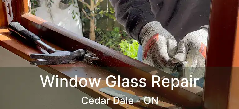  Window Glass Repair Cedar Dale - ON