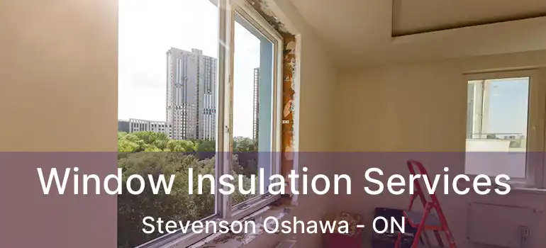  Window Insulation Services Stevenson Oshawa - ON