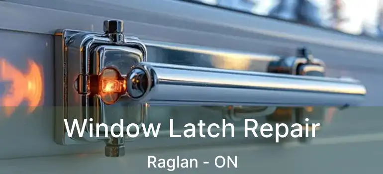  Window Latch Repair Raglan - ON