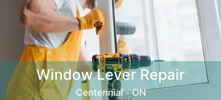  Window Lever Repair Centennial - ON