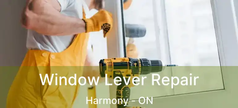  Window Lever Repair Harmony - ON