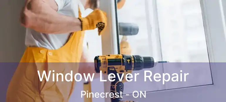  Window Lever Repair Pinecrest - ON