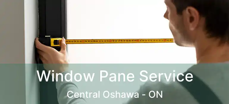  Window Pane Service Central Oshawa - ON