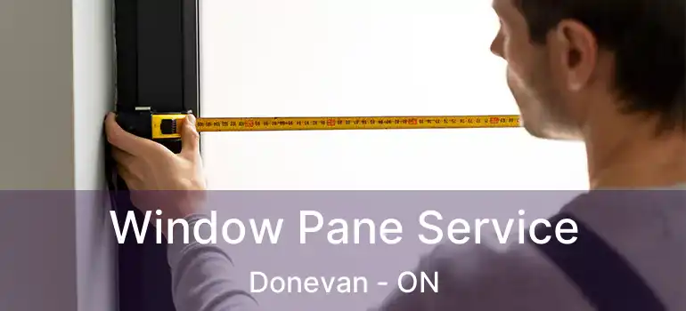  Window Pane Service Donevan - ON