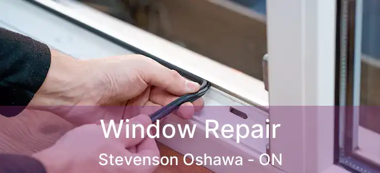  Window Repair Stevenson Oshawa - ON