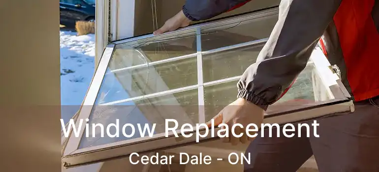  Window Replacement Cedar Dale - ON