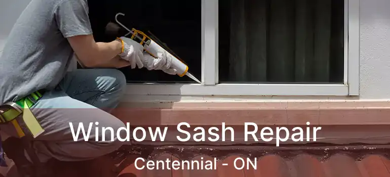  Window Sash Repair Centennial - ON