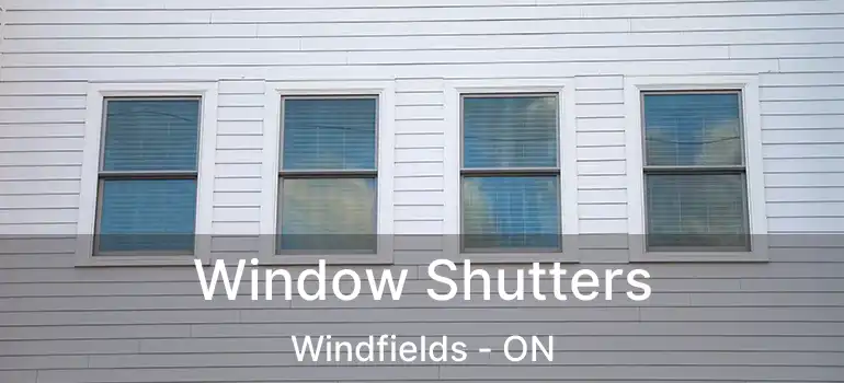  Window Shutters Windfields - ON