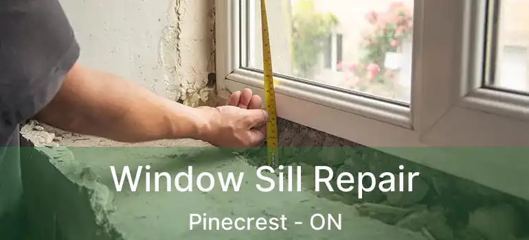  Window Sill Repair Pinecrest - ON