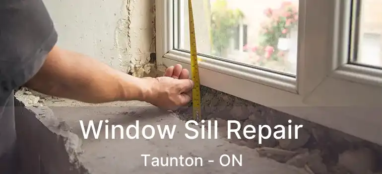  Window Sill Repair Taunton - ON