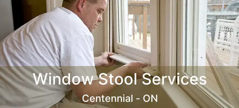  Window Stool Services Centennial - ON