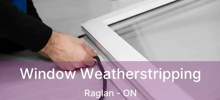  Window Weatherstripping Raglan - ON