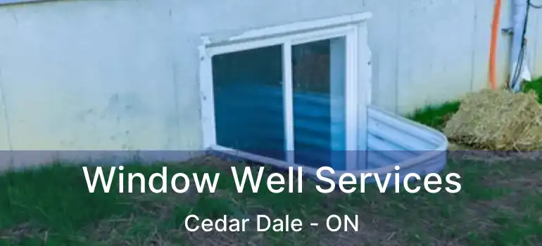  Window Well Services Cedar Dale - ON