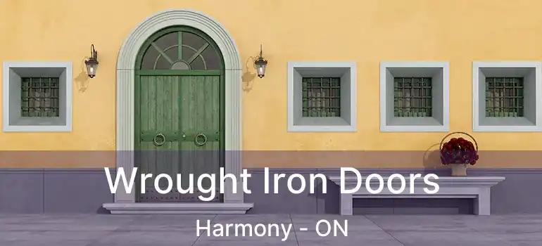  Wrought Iron Doors Harmony - ON