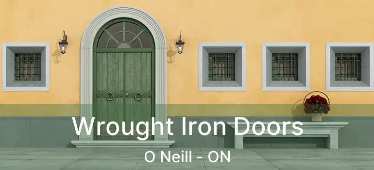  Wrought Iron Doors O Neill - ON